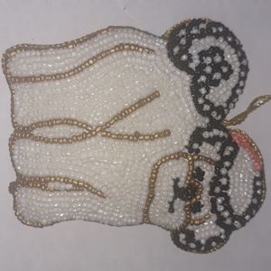 Beaded Dog Ornament